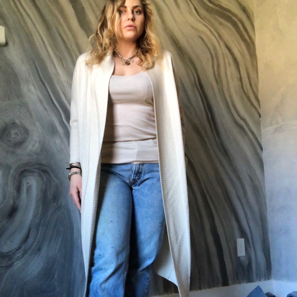 TOMMY BAHAMA long cashmere cardigan